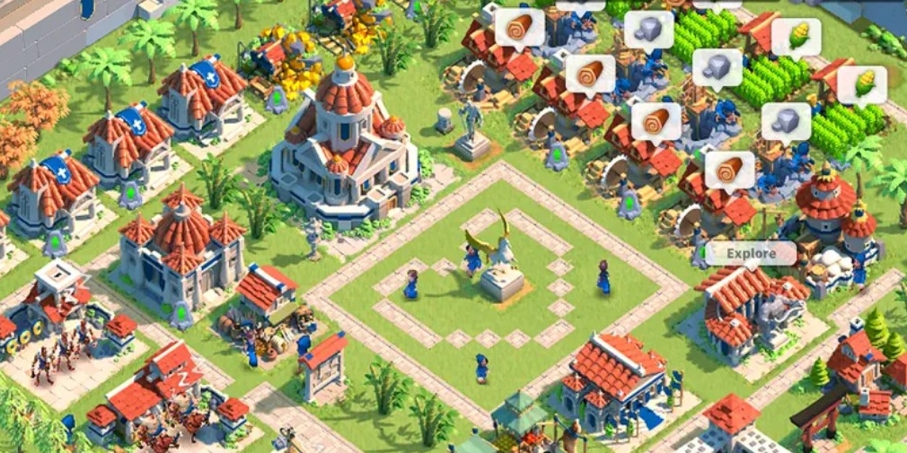 Kingdom with resources waiting to be picked up