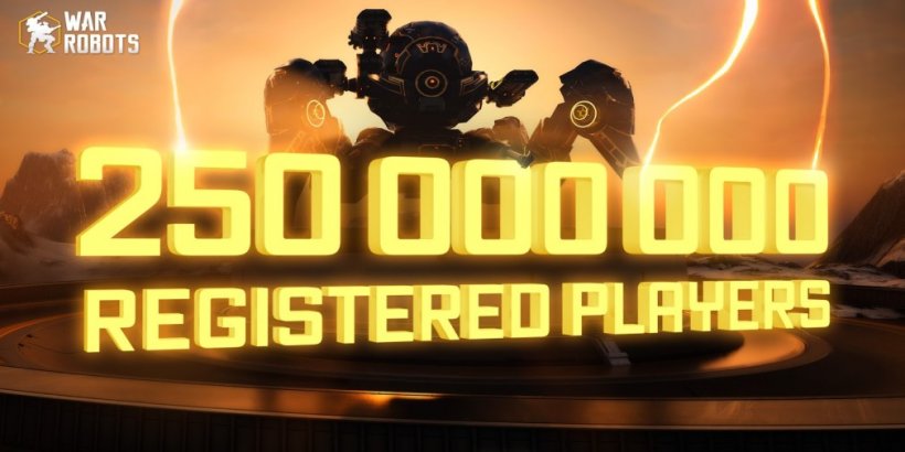 War Robots has hit 250 million downloads in under a decade